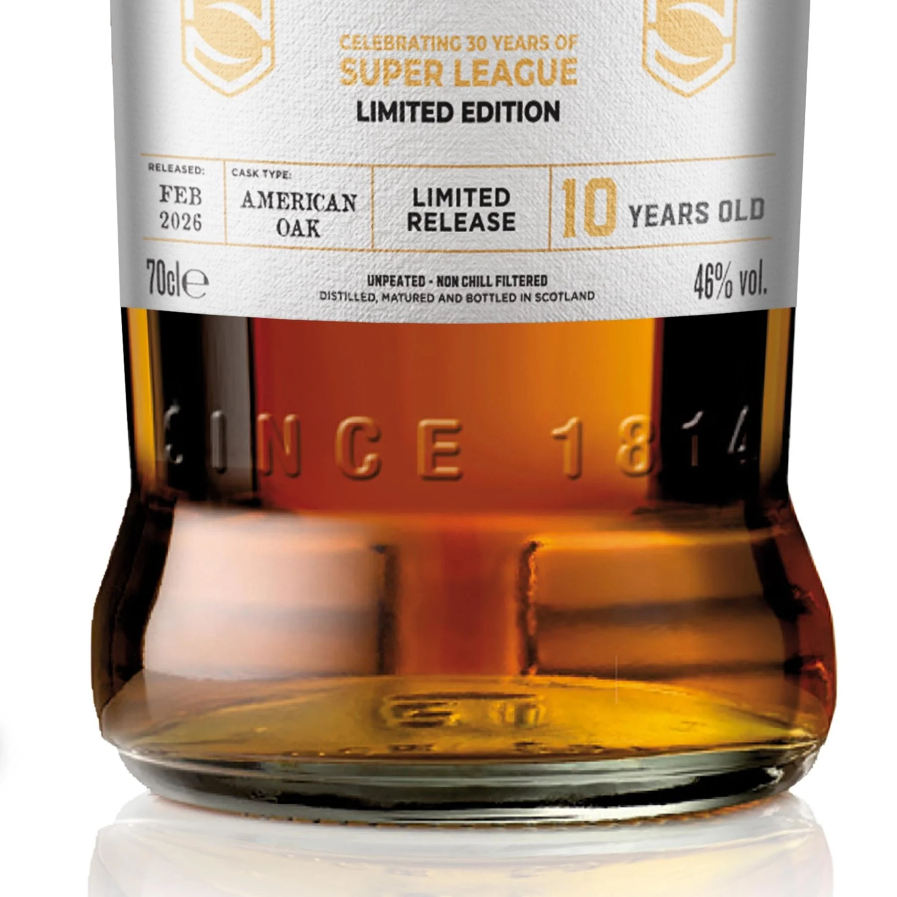 Loch Lomond 10 Year Old Single Malt Scotch Whisky – Super League 30th Anniversary (Limited Edition) - Image 2