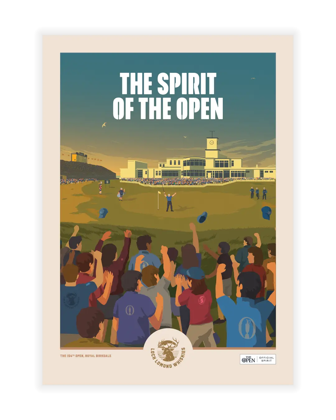 Loch Lomond Whiskies Spirit of the Open A2 Poster (Signed)