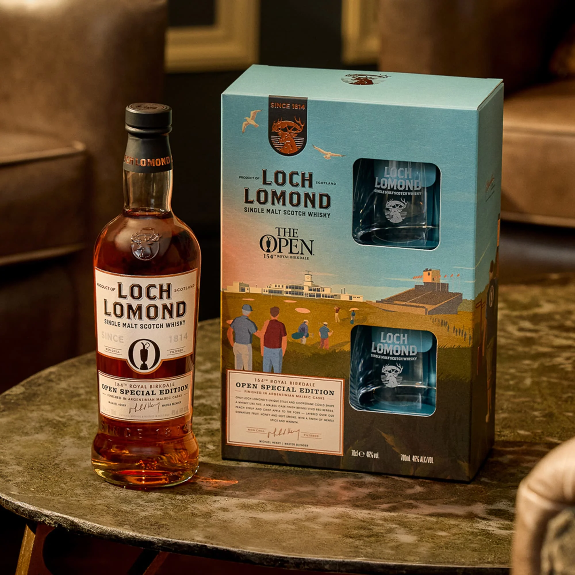 The Open Special Edition 2026 154th Open - Royal Birkdale Glass Gift Set - Image 6